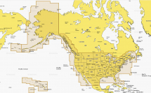 Kaart 01 U.S. & Coastal Canada MSD - 010-C1366-30