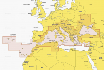Kaart Large Platinum+ Mediterranean & Black Sea - 010-C1351-40