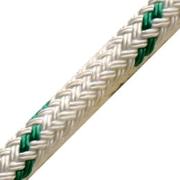 braid on braid 8 mm wit/groen