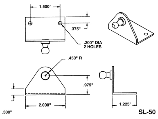 GASVEER 30-51 CM/60 LBS