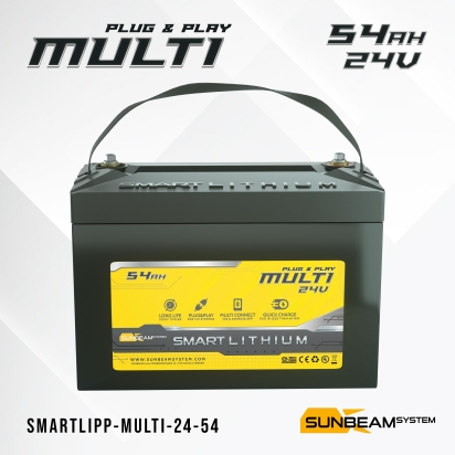 SMART LITHIUM Plug & Play MULTI 24V 54Ah