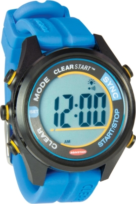 RF4054B Clear StartT zeilhorloge 40 mm, blauw, zwart