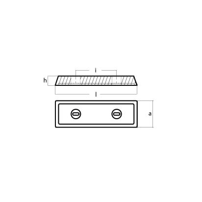 AL Volvo Penta Transom plate for IPS-2 drive