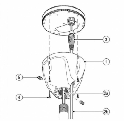 Montagevoet voor RS150 GPS Antenna / Micro-Talk Puck