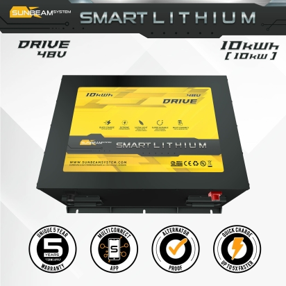 SMART LITHIUM DRIVE Prismatic 48V 10kWh 10kW