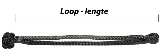 dubbele loop 2 mm / 90 mm