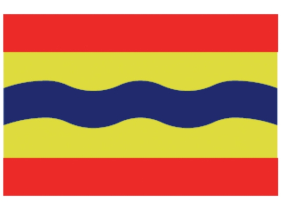 OVERIJSSELSE VLAG 30X45