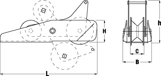 Hinged Bow Roller 1 (VMA)