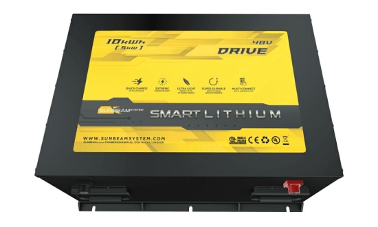 SMART LITHIUM DRIVE Prismatic 48V 10kWh 5kW