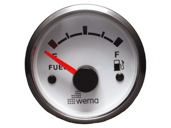 SILVER GAUGE, WIT FUEL