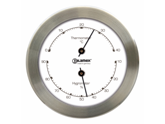 THERMO-HYGRO RVS 100MM