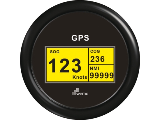 GPS-DIGITAL SOG COG TRIP 60KN/110KM