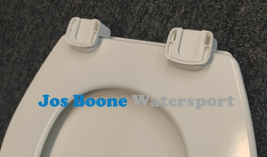 Jabsco houten toiletbril (met beschadiging)