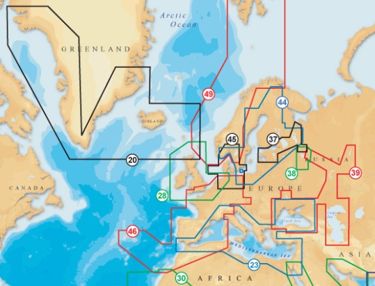 Navigatiekaart 28XG SD 4 dagen