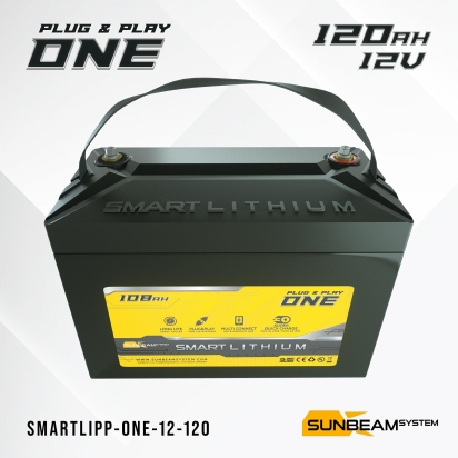 SMART LITHIUM Plug & Play ONE 120Ah