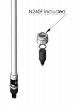 CX4 AIS omnidirectional dipole antenna