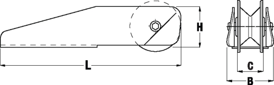 Fixed Bow Roller 3 (VMA)