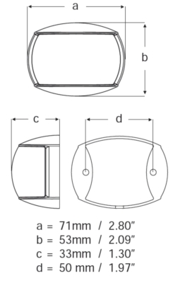 NaviLED compact SB 2 nm zwart