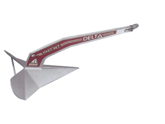 57410 DELTA ANCHOR GALV 10KG/22LBS