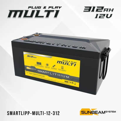 SMART LITHIUM Plug & Play MULTI 312Ah