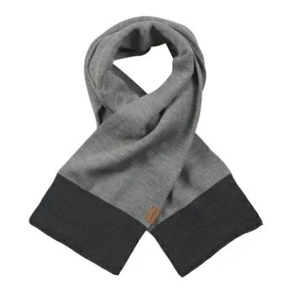 TIPPED BEANIE & SCARF GIFT SET GREY MELANGE