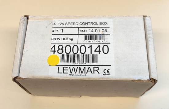 Lewmar 44 12V Liersnelheid control box