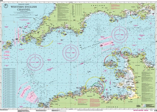 C10 Western English Channel Passage Chart