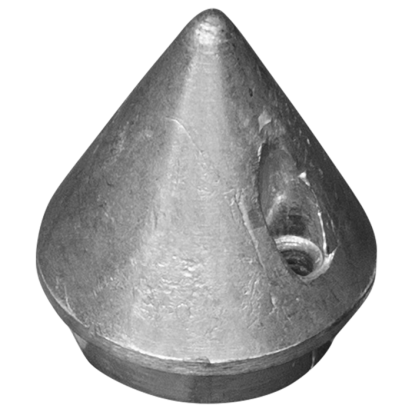 Zinc Max Prop cone shape anode