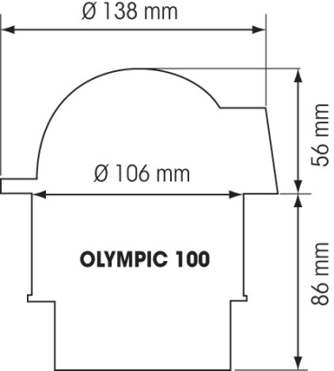 Beschermkap Olympic 100