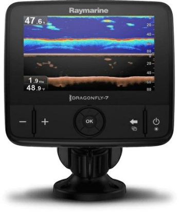 Dragonfly 7Pro 7" Sonar GPS met ingebouwde DownVisionT.Incl CPT-DVS spiegelmontagetransducer met 6 m