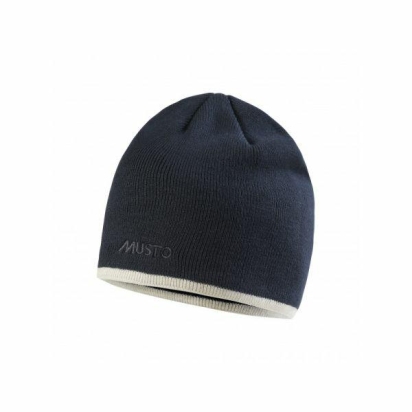 KNITTED BEANIE BLACK