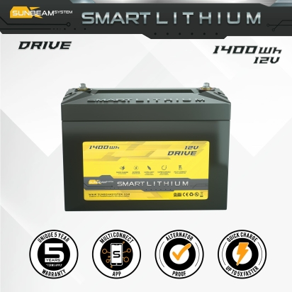 SMART LITHIUM DRIVE 12V 1400Wh