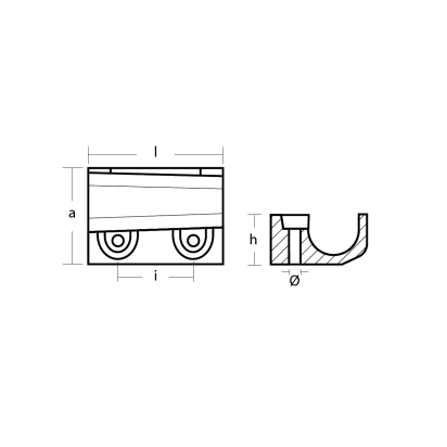 Zinc Panier plate for engines