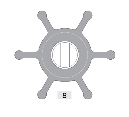 Johnson Pump Impeller 1026B-9