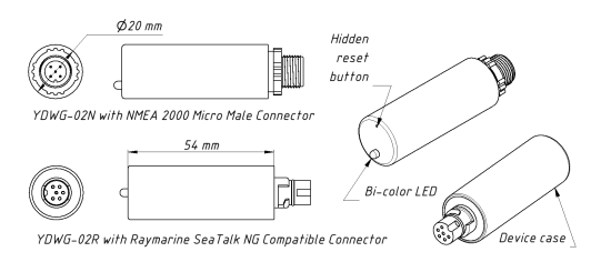 NMEA2000 Wifi Koppeling