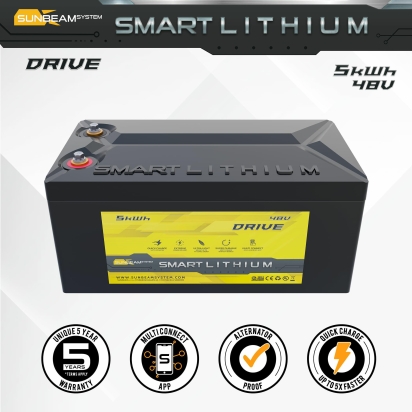 SMART LITHIUM DRIVE Prismatic 48V 5kWh 5kW