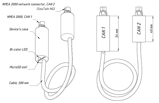 NMEA2000 - NMEA2000 Koppeling