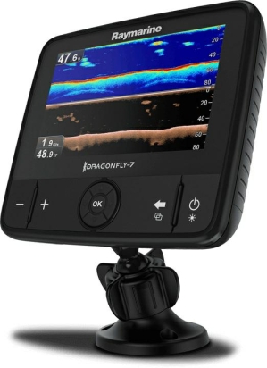 Dragonfly 7Pro 7" Sonar GPS met ingebouwde DownVisionT.Incl CPT-DVS spiegelmontagetransducer met 6 m