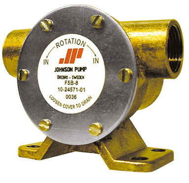 Johnson Pump zelfaanzuigende Bronzen Impellerpomp F5B-8  46l/min  binnendraad 3/4  151x106x50mm ( lx