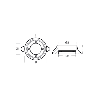 MG Volvo ring for sail drive 110