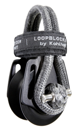 loop block 80 mm, gelagerd, knoop