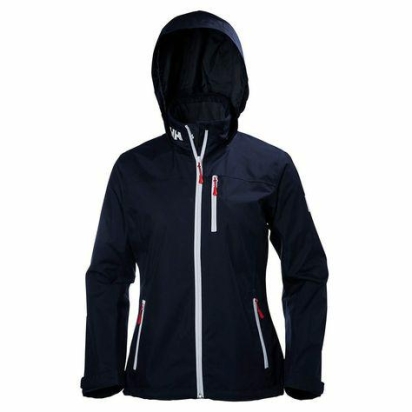 W CREW HOODED MIDLAYER JACKET 597 NAVY