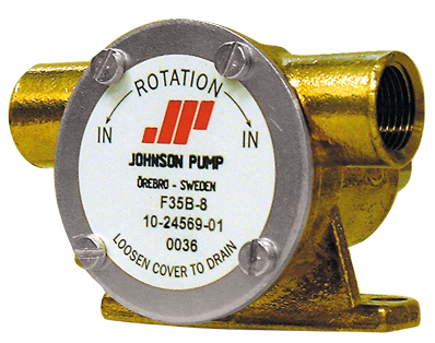 Johnson Pump zelfaanzuigende Bronzen Impellerpomp F35B-8  20 5l/min  binnendraad 3/8  109x80x30mm (