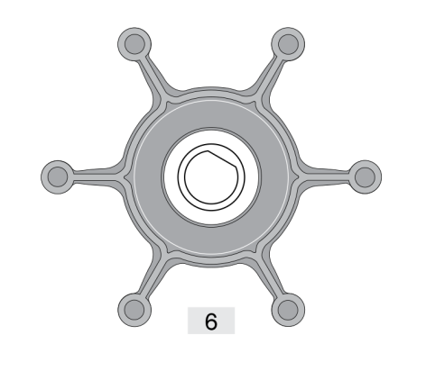 Johnson Pump Impeller 824P-9