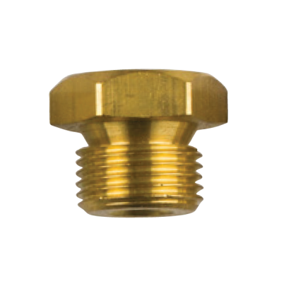 Brass Volkswagen marine brass plug th. 18x1,5 for pencil anode