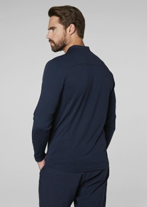 HH LIFA ACTIVE LIGHT LS POLO 597 NAVY