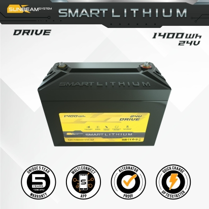 SMART LITHIUM DRIVE 24V 1400Wh