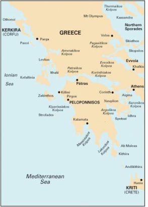 G1 Mainland Greece and the Peloponnisos