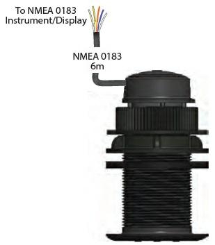 DX900+ Multilog SmartT Electromagnetic Speed Sensor Thru-hull