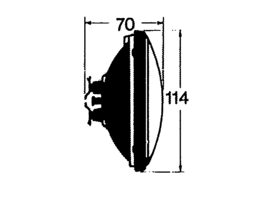 LAMP 118 MM 24V50W